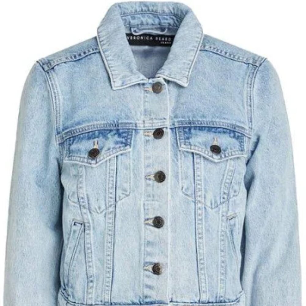 Veronica Beard | Denim Jacket in Golden Hour (Size: L)